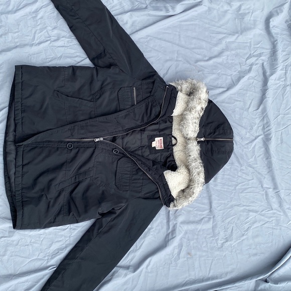Mossimo Supply Co. Jackets & Blazers - Women’s Winter Rain Coat | Mossimo Supply Co.| Size Large | Black |